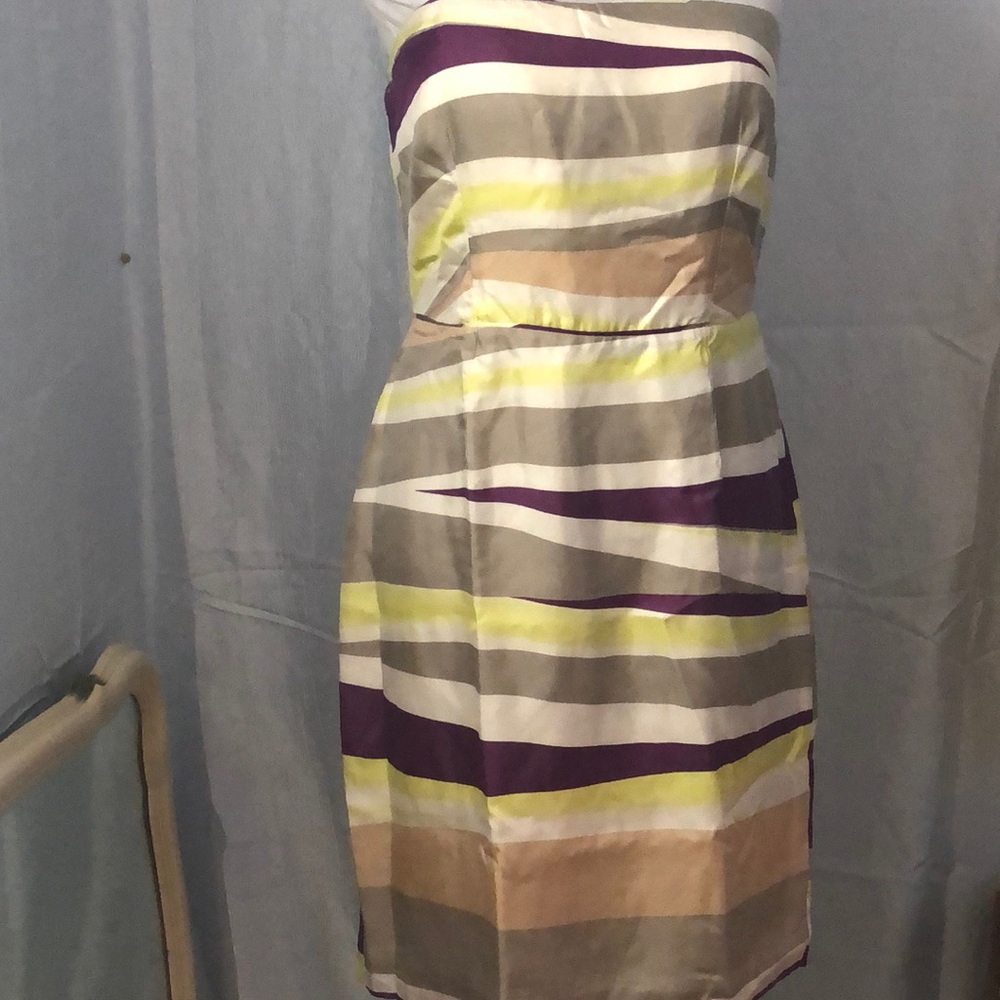 NWOT| Banana Republic| multicolor Tube Dress| 10